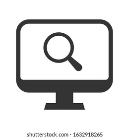 Online search icon. vector designs