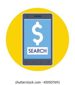 Online Search Vector Icon