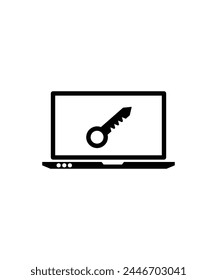 online security icon, vector best flat icon.