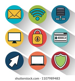 online security set icons