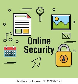 online security set icons