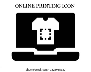 online Shirt icon. Editable online Shirt icon for web or mobile.