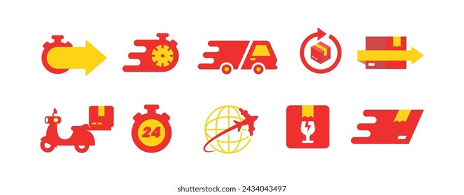 Online Shop Delivery Label Collection