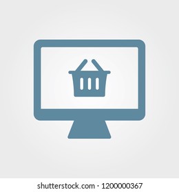 Online shop icon