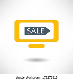 Online shop icon