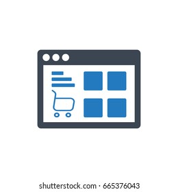 Online Shop Icon