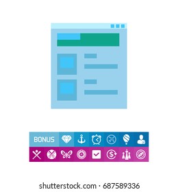 Online shop icon