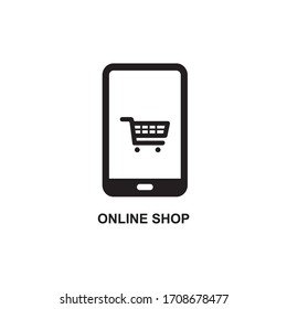 ONLINE SHOP ICON , COMMERCE ICON