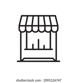 online shop icon design vector templates white on background