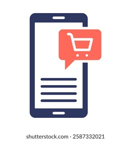Online Shop Icon Element For Design
