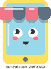 Online shop icon. shopping vector icon
