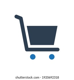 Online shop icon (Simple vector illustration)