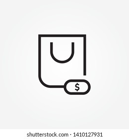 online shop icon for web and app. Online shop vector logo for business.