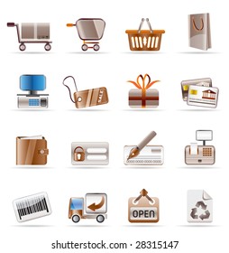 Online Shop icons - Vector Icon Set