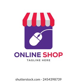 Online Shop Logo. Online Logo.