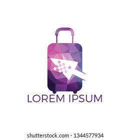 Online Shop logo design. Online Store and gifts symbol.
