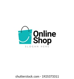 online shop logo design template