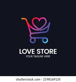
Online Shop Logo Design Template. Perfect for eCommerce, sale, store, shop, discount, or store web element.