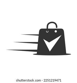 Online Shop logo design template Icon Brand Identity.Isolated and flat illustration. Vector graphic
