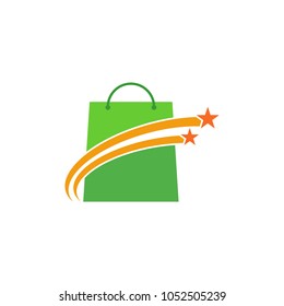 Online Shop Logo Design Vector