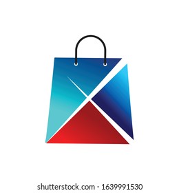 Online shop  logo design vector for business.