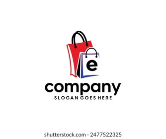 Vector de diseño de logotipo de tienda en línea