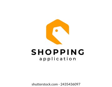 Online Shop Logo designs Template, Vector illustration