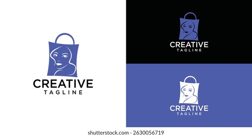Online Shop Logo designs Template, Vector illustration,