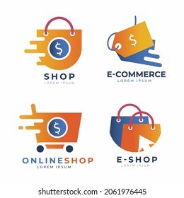 online shop logo emblem icon market sale buy