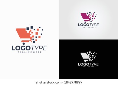 icono de tienda en línea vector aislado