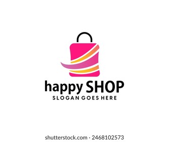 Online Shop Logo. Shopping Shop Logo