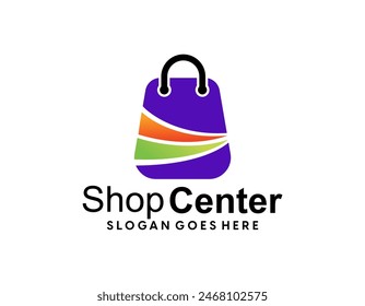 Online Shop Logo. Shopping Shop Logo