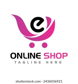 Online Shop Logo. Online Store logos. Online Logo. EPS10