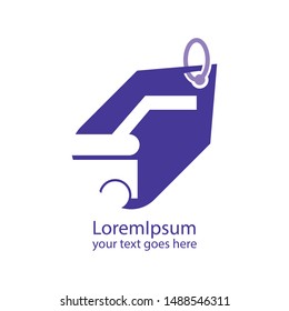 Online Shop Logo Template Design Vector
