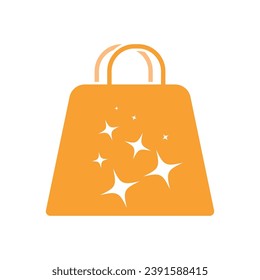 Design-Vektorgrafik für Online-Shop-Logo