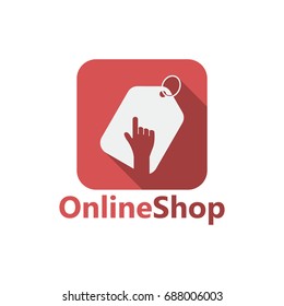 Online Shop Logo Template Design