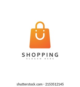 Online-Shop Logo-Vektorgrafik, Design-Vorlage für das Logo im Shop, Illustration, einfaches, modernes und ikonisches Logo