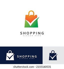 Online Shop Logo Vector, Shop logo design template, illustration,s imple modern and iconic logo