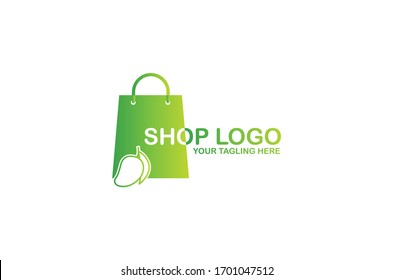 Online-Shop-Logo-Vektorillustration-Vorlage