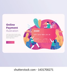 Online Shop Payment Landing Page