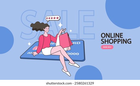 Online shop smartphone app. Mobile based marketplace. Retail business cartoon icons set. Digital marketing and advertising. Commerce platform. Buy and sell products, startup launch. vector
