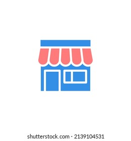 Online-Shop, Store Logo-Design-Vektorgrafik