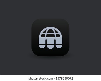 Online Shop - Vector App Icon
