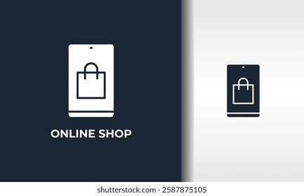 Online Shop Vector, Icon Or Logo Sign Isolated Symbol Illustration