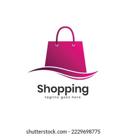 Diseño de logotipo vectorial de tienda en línea. Perfecto para Ecommerce y elemento web de tienda.