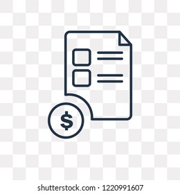Online shop vector outline icon isolated on transparent background, high quality linear Online shop transparency concept can be used web and mobile