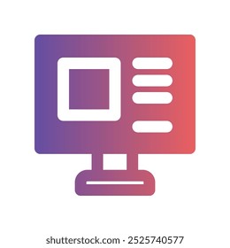 Online shop website icons. with a modern design style and gradient fill colors. Suitable for websites, UI and mobile apps.