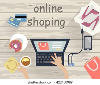 Online shopping 
