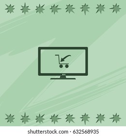 Online shopping.