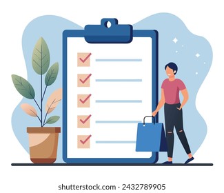 Online shopping abstract concept vector illustration set. Wishlist, buy, my orders list, add to shopping cart, product in stock, retail store, e-commerce website, user account abstract metaphor.